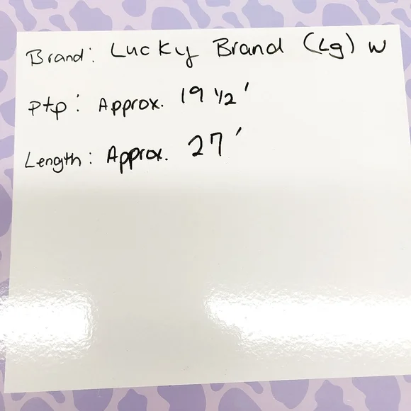 Lucky Brand - Mustard Yellow t-shirt lg Great for Spring 🌼 - Picture 5 of 5